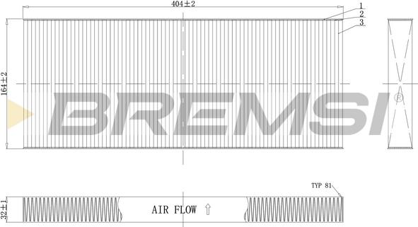 Bremsi FC0984 - Filtrs, Salona telpas gaiss www.autospares.lv