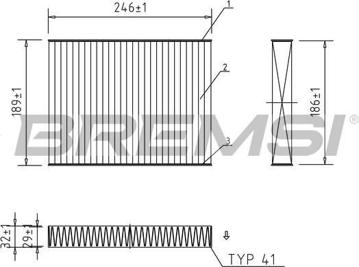 Bremsi FC0923 - Filtrs, Salona telpas gaiss autospares.lv