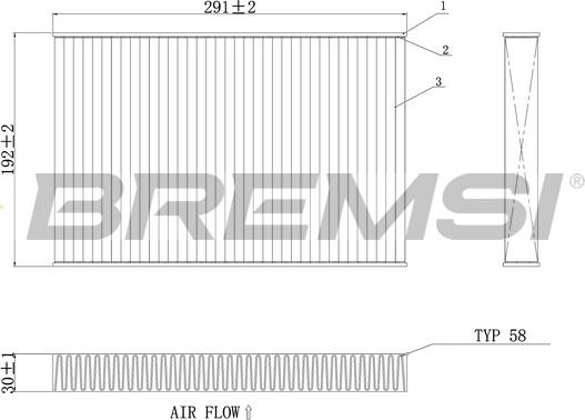 Bremsi FC0473 - Filtrs, Salona telpas gaiss autospares.lv