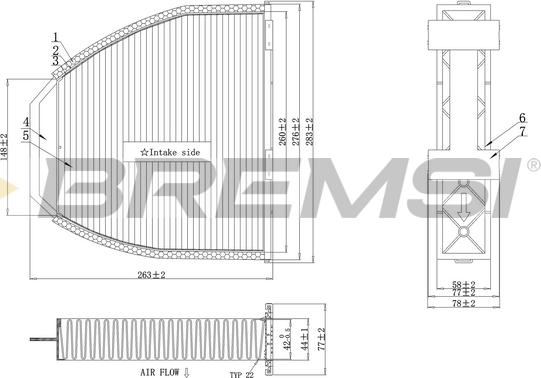 Bremsi FC0083A - Filtrs, Salona telpas gaiss www.autospares.lv