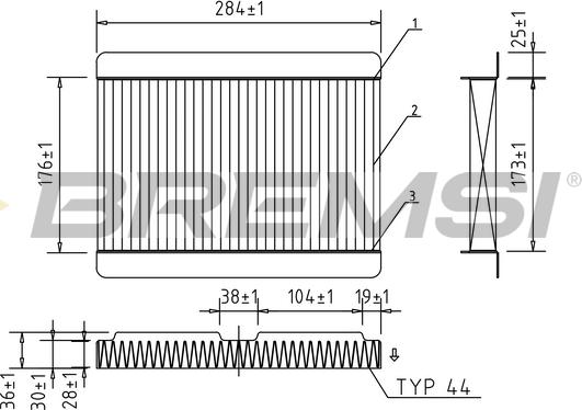 Bremsi FC0185 - Filtrs, Salona telpas gaiss www.autospares.lv