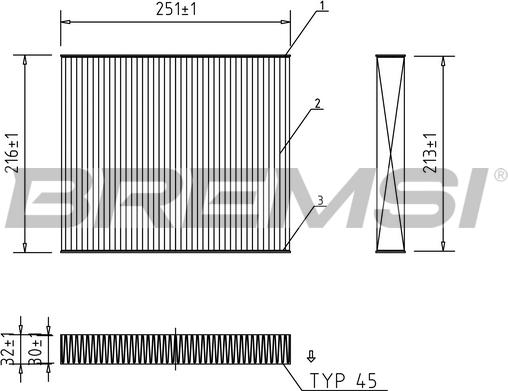 Bremsi FC0183 - Filtrs, Salona telpas gaiss autospares.lv