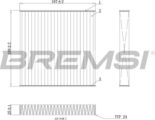 Bremsi FC0892A - Filtrs, Salona telpas gaiss autospares.lv