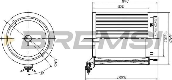 Bremsi FC1950 - Filtrs, Salona telpas gaiss autospares.lv