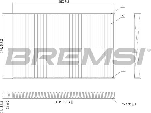 Bremsi FC1404A - Filtrs, Salona telpas gaiss autospares.lv