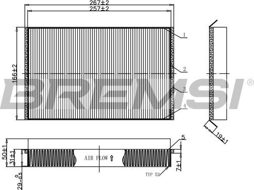 Bremsi FC1553 - Filtrs, Salona telpas gaiss www.autospares.lv