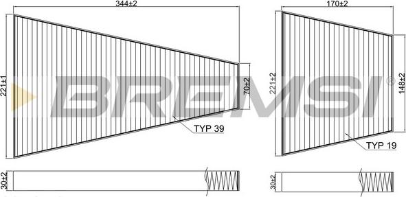 Bremsi FC2573C - Filtrs, Salona telpas gaiss www.autospares.lv