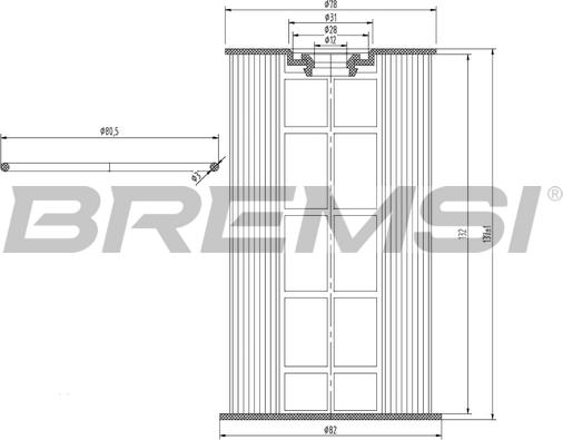 Bremsi FE0154 - Degvielas filtrs www.autospares.lv