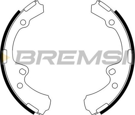 Bremsi GF0940 - Bremžu loku komplekts www.autospares.lv