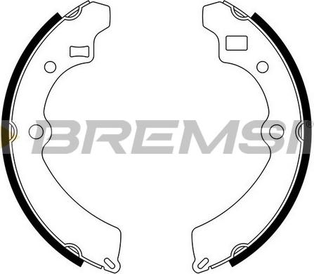 Bremsi GF0907 - Bremžu loku komplekts www.autospares.lv