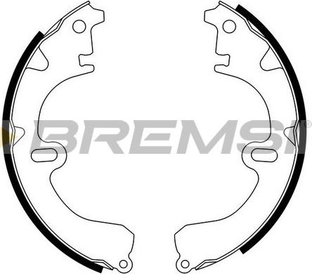 Bremsi GF0934 - Bremžu loku komplekts www.autospares.lv