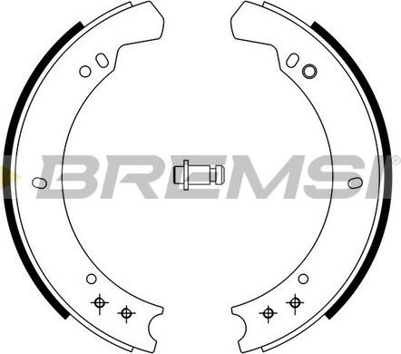 Bremsi GF0434 - Bremžu loku komplekts www.autospares.lv