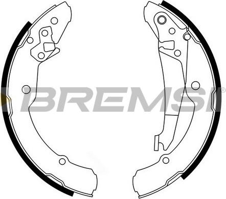 Bremsi GF0473 - Bremžu loku komplekts autospares.lv