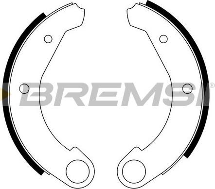 Bremsi GF0092 - Bremžu loku komplekts autospares.lv