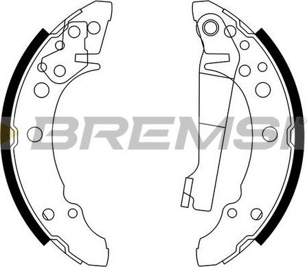 Bremsi GF0016 - Bremžu loku komplekts autospares.lv