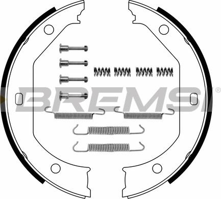 Bremsi GF0080-1 - Bremžu loku kompl., Stāvbremze autospares.lv