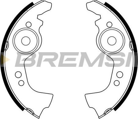 Bremsi GF0145 - Bremžu loku komplekts autospares.lv