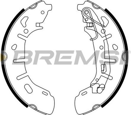 Bremsi GF0148 - Bremžu loku komplekts autospares.lv