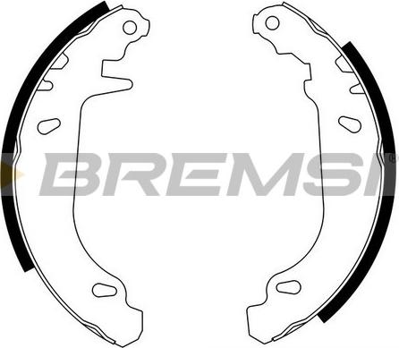 Bremsi GF0105 - Bremžu loku komplekts www.autospares.lv