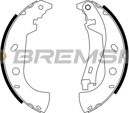 Bremsi GF0181 - Bremžu loku komplekts autospares.lv