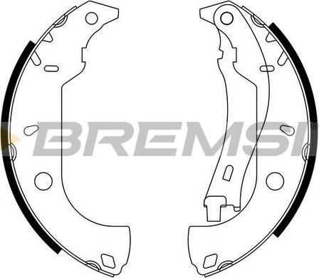 Bremsi GF0171 - Bremžu loku komplekts autospares.lv