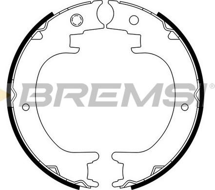 Bremsi GF0894 - Bremžu loku kompl., Stāvbremze www.autospares.lv