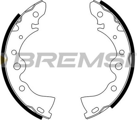 Bremsi GF0843 - Bremžu loku komplekts www.autospares.lv