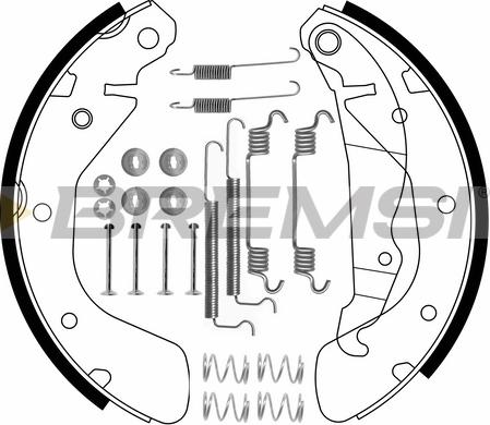 Bremsi GF0354-1 - Bremžu loku komplekts autospares.lv