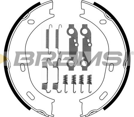 Bremsi GF0301-1 - Bremžu loku kompl., Stāvbremze autospares.lv