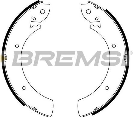 Bremsi GF0207 - Bremžu loku komplekts autospares.lv