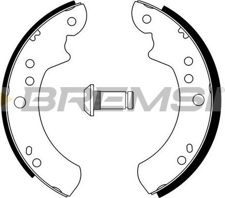 Bremsi GF0220 - Bremžu loku komplekts autospares.lv