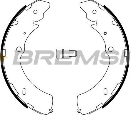 Bremsi GF0755 - Bremžu loku komplekts www.autospares.lv