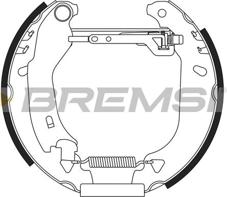 Bremsi GK0108 - Bremžu loku komplekts autospares.lv