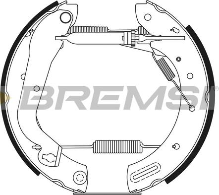 Bremsi GK0220 - Bremžu loku komplekts autospares.lv