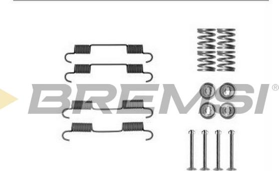 Bremsi SK0897 - Piederumu komplekts, Bremžu loki www.autospares.lv