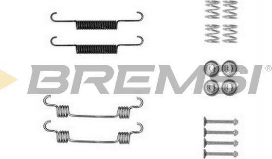 Bremsi SK0887 - Piederumu komplekts, Bremžu loki www.autospares.lv