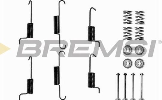 Bremsi SK0823 - Комплектующие, барабанный тормозной механизм www.autospares.lv