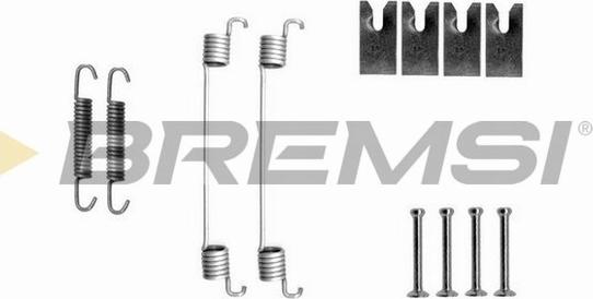 Bremsi SK0827 - Accessory Kit, brake shoes www.autospares.lv