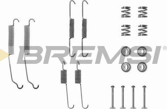 Bremsi SK0701 - Piederumu komplekts, Bremžu loki autospares.lv