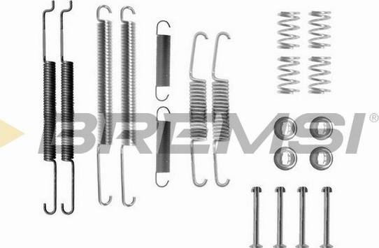 Bremsi SK0726 - Accessory Kit, brake shoes www.autospares.lv