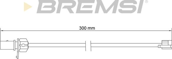 Bremsi WI0944 - Indikators, Bremžu uzliku nodilums www.autospares.lv