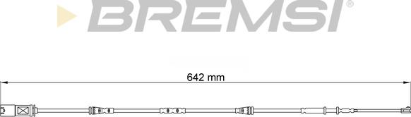 Bremsi WI0905 - Indikators, Bremžu uzliku nodilums www.autospares.lv