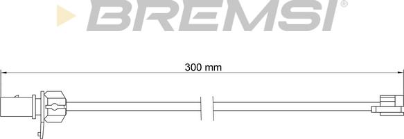 Bremsi WI0935 - Indikators, Bremžu uzliku nodilums www.autospares.lv