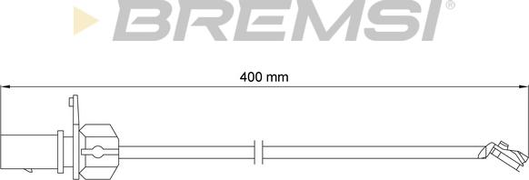 Bremsi WI0921 - Indikators, Bremžu uzliku nodilums www.autospares.lv