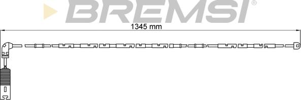 Bremsi WI0582 - Indikators, Bremžu uzliku nodilums autospares.lv