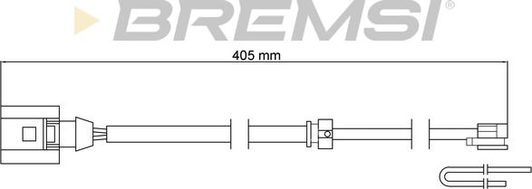 Bremsi WI0793 - Indikators, Bremžu uzliku nodilums autospares.lv