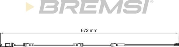 Bremsi WI0751 - Indikators, Bremžu uzliku nodilums autospares.lv