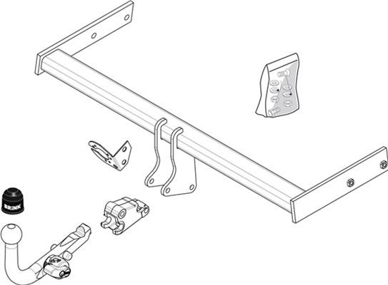 Brink 492900 - Piekabes aprīkojums www.autospares.lv