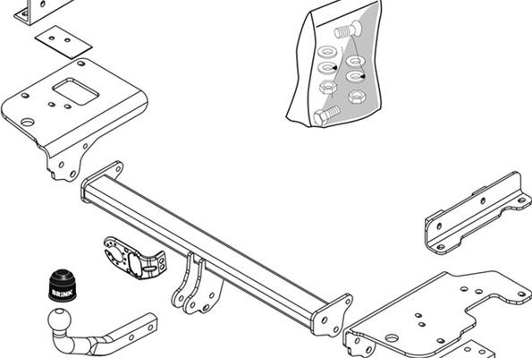 Brink 430200 - Piekabes aprīkojums www.autospares.lv