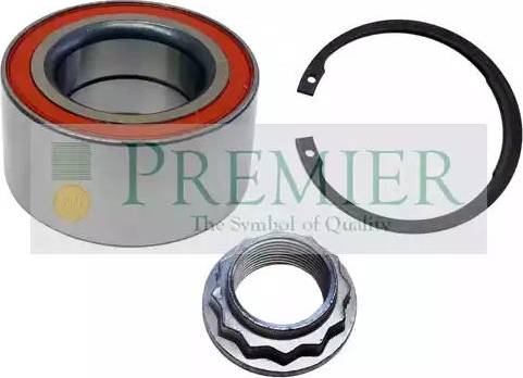 BRT Bearings PWK1842 - Riteņa rumbas gultņa komplekts autospares.lv